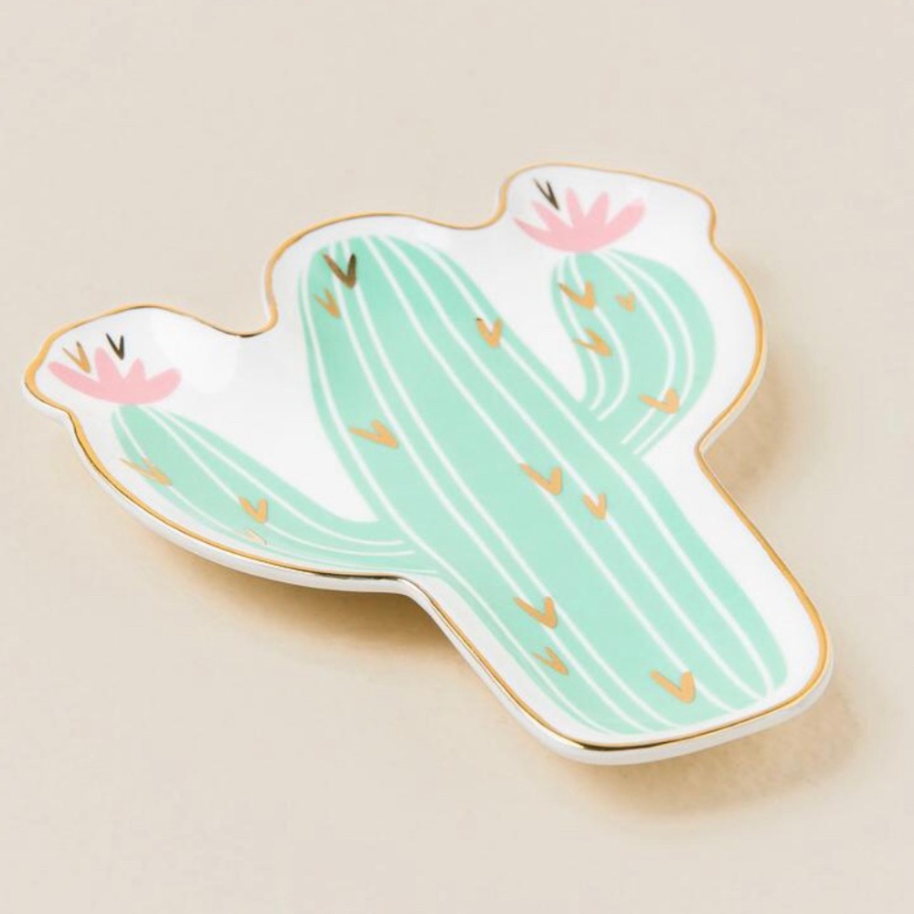 CACTUS TRINKET TRAY NWT - Picture 5 of 6